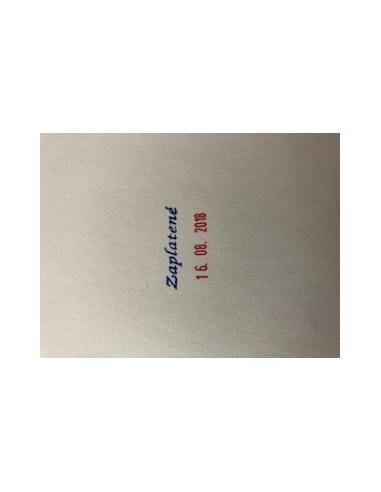 Pečiatka Colop S 160/L2 ZAPLATENÉ