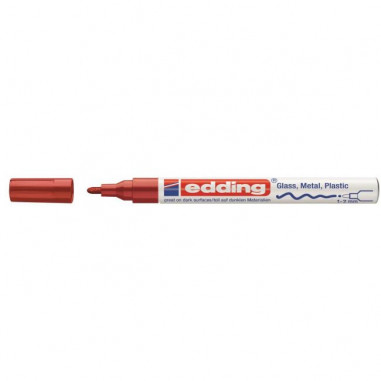 Lakový popisovač edding 751 červený