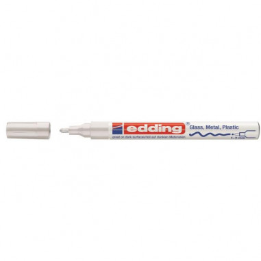 Lakový popisovač edding 751 biely