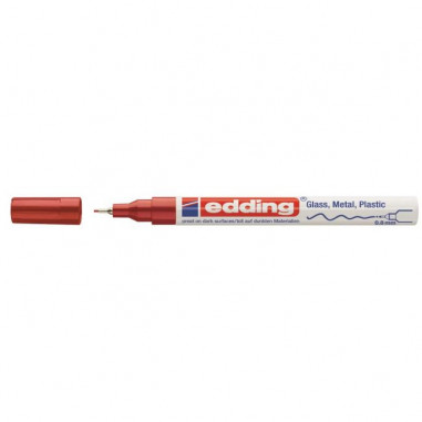 Lakový popisovač edding 780 červený