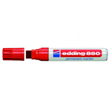 Permanentný popisovač edding 850 červený