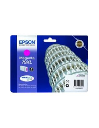 Atramentová náplň Epson C13T790340 magenta XL 79XL pre WF-5620/5690/5190/5000 (2.000 str.)