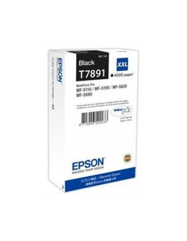 Atramentová náplň Epson C13T789140 black XXL pre WF-5620/5690/5190/5000 (4.000 str.)