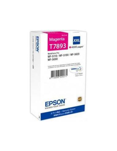 Atramentová náplň Epson C13T789340 magenta XXL pre WF-5620/5690/5190/5000 (4.000 str.)