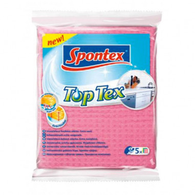 Utierka hubková Spontex 5 Top Tex 5 kusov