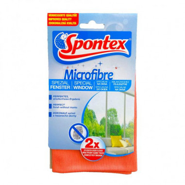 Utierka z mikrovlákna na okná Spontex Window Microfibre