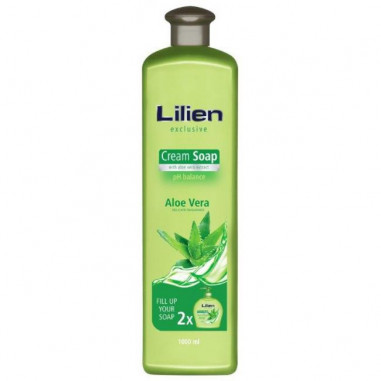 Tekuté mydlo krémove Lilien 1l Aloe vera