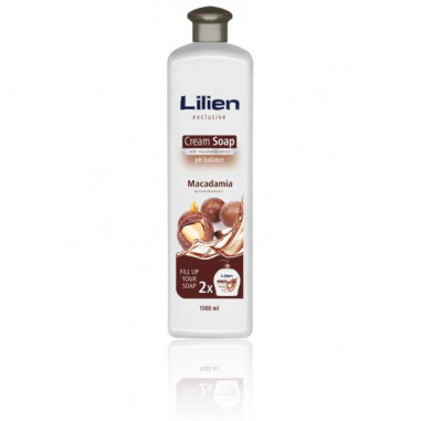 Tekuté mydlo krémove Lilien 1l Macadamia