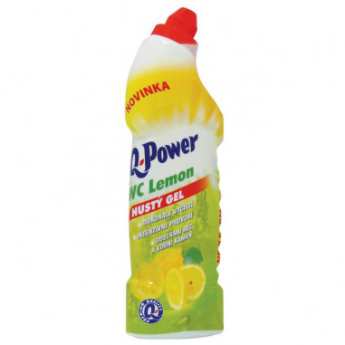 Q-Power WC gél 750 ml - Lemon