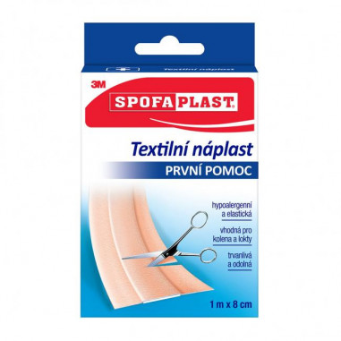 3M Spofaplast 164 Textilná elastická náplasť, 1 m x 8 cm