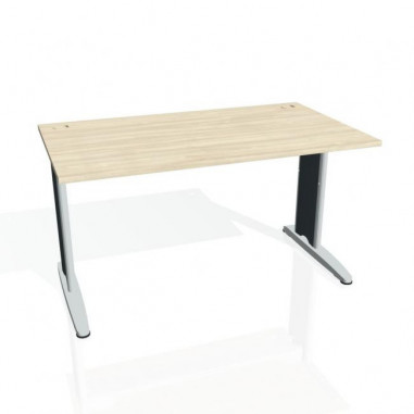Rokovací stôl Flex, 140x75,5x80 cm, agát/kov
