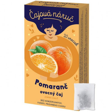 Čaj LEROS ovocný Čajová náruč pomaranč 20 x 1 g