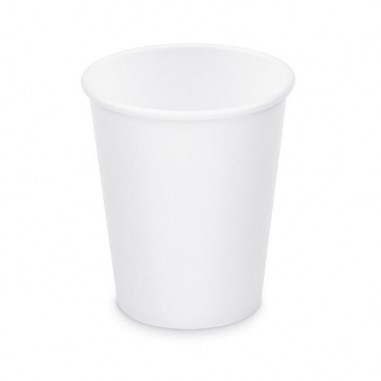 Papierové poháre biele Ø80 mm 280 ml `M` 0,2l (50 ks)