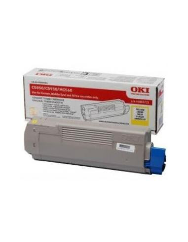 Toner OKI 43872305 pre C5650/C5750 yellow (2.000 str.)
